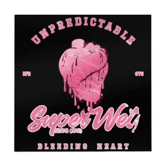 Unpredictable bleeding heart (pale style) Mahjong Mats