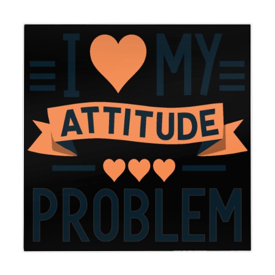 I heart my attitude problem Mahjong Mats