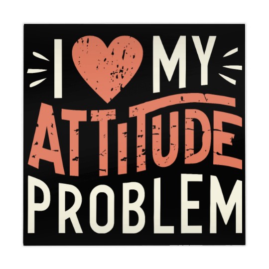 I heart my attitude problem Mahjong Mats