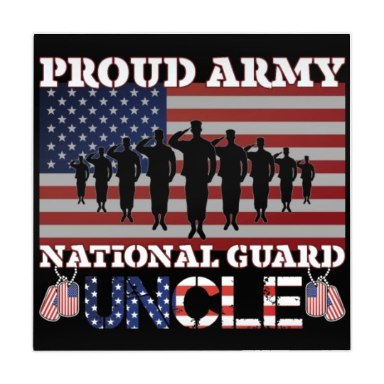 Proud Army National Guard Uncle Mahjong Mats