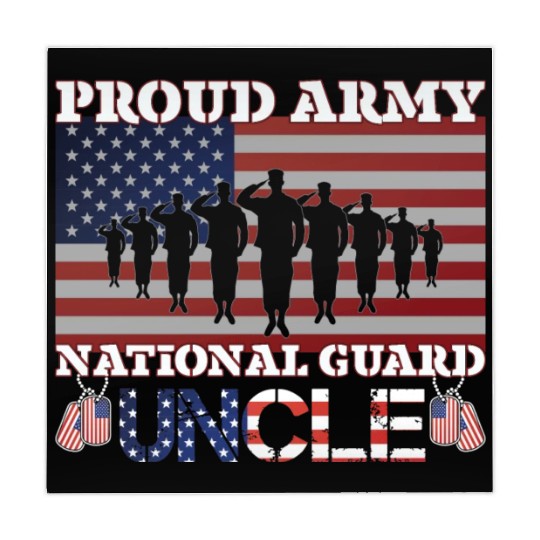 Proud Army National Guard Uncle Mahjong Mats