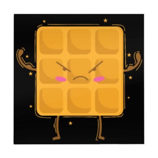 strong Waffle Baker Pastry Dough Mahjong Mats