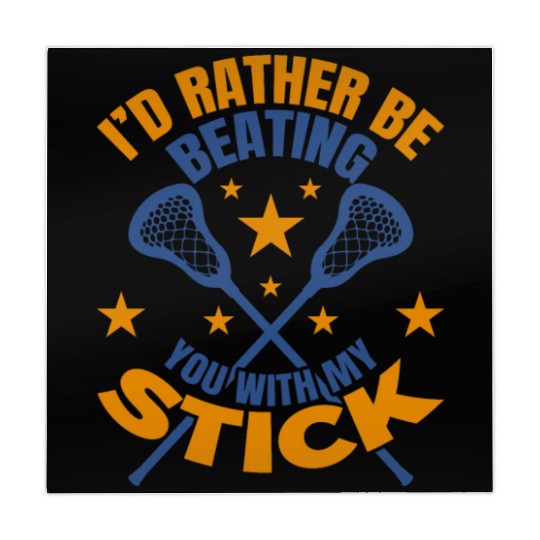 Funny Lacrosse Quote Mahjong Mats