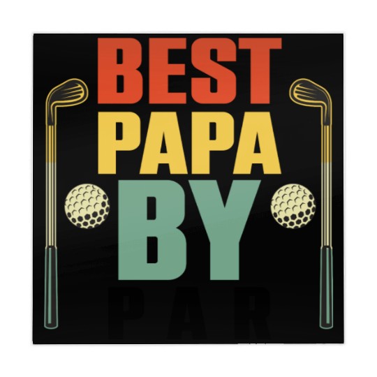 Funny Best Papa By Par Father s Day Golf Mahjong Mats