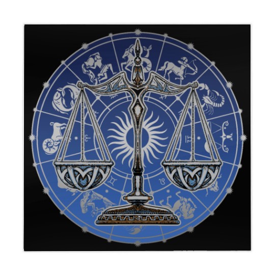 Libra Zodiac star sign horoscope Astrology Mahjong Mats