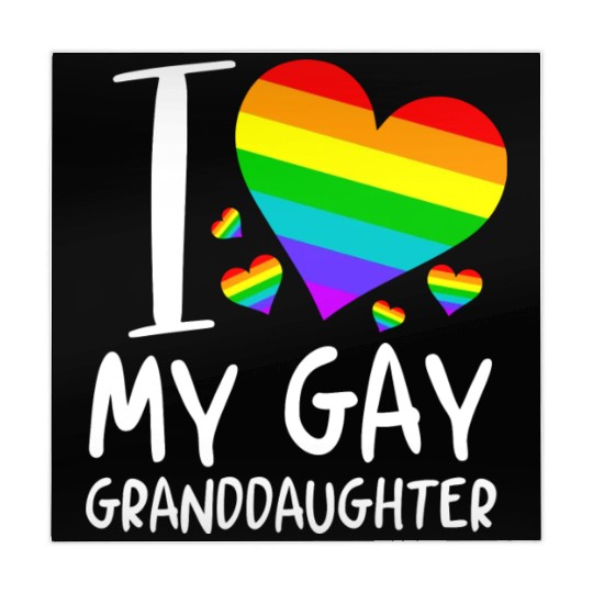 I Love My Gay Granddaughter Lgbt Month Family Mahjong Mats