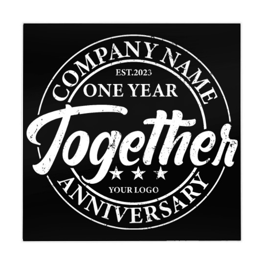 Company 20th Year Anniversary Mahjong Mats Design 01