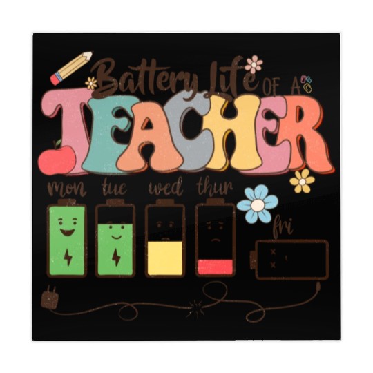 Battery Life Of A Teacher Mahjong Mats