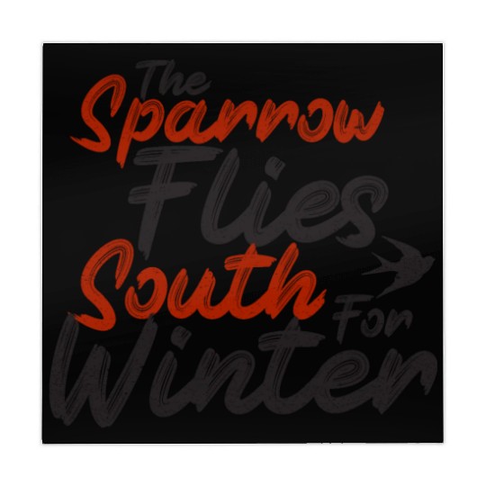 The Sparrow Flies South For Winter - skulduggery Mahjong Mats