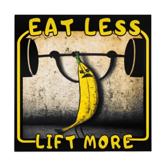 Banana Weightlifting Mahjong Mats