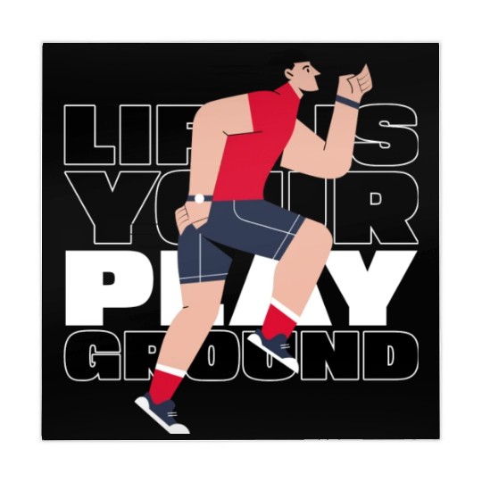 Life is Your Playground Parkour Mahjong Mats