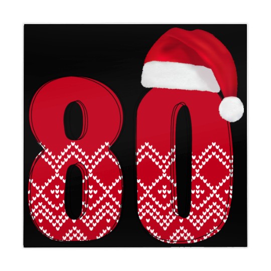 80th Birthday - Congratulations Number Eighty! Mahjong Mats