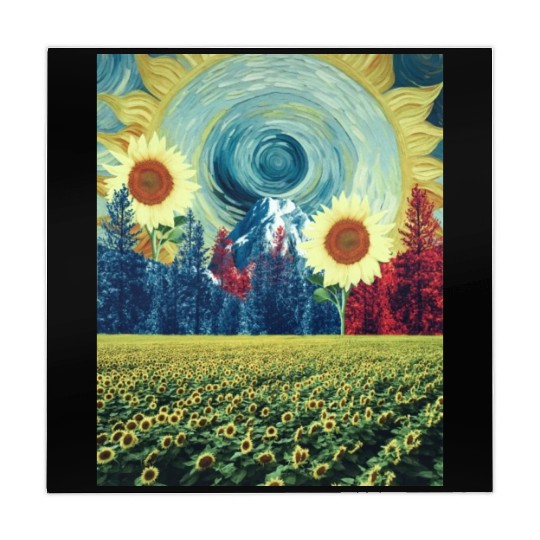 The Sunflower Field Mahjong Mats