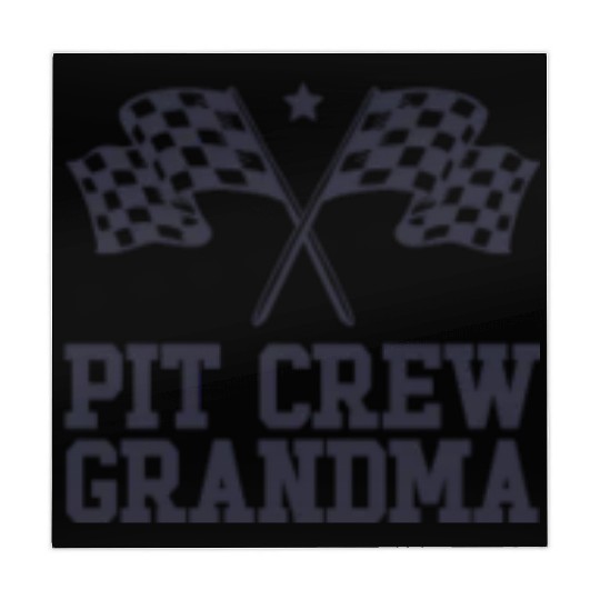 Pit Crew Grandma Racing Enthusiast Racer Birthday Mahjong Mats