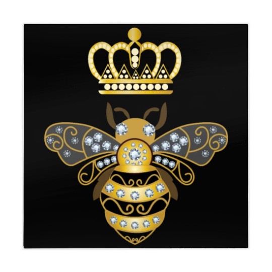 Queen Bee Crown Women Hive Beekeeping Bee Women Mahjong Mats