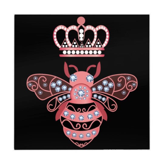 Queen Bee Crown Women Hive Beekeeping Bee Women Mahjong Mats