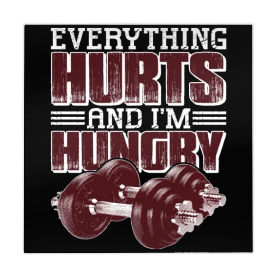 Everything Hurts And I'm Hungry 5 Mahjong Mats