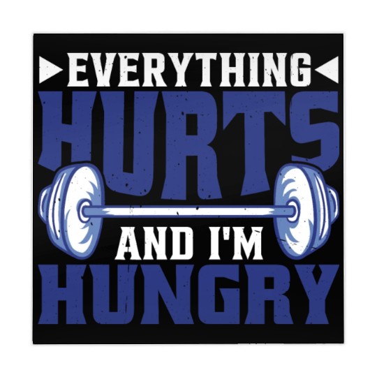 Everything Hurts And I'm Hungry 6 Mahjong Mats