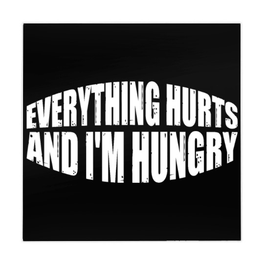 Everything Hurts And I'm Hungry 8 Mahjong Mats