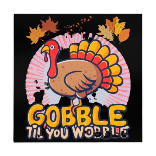 Gobble Til You Wobble Mahjong Mats