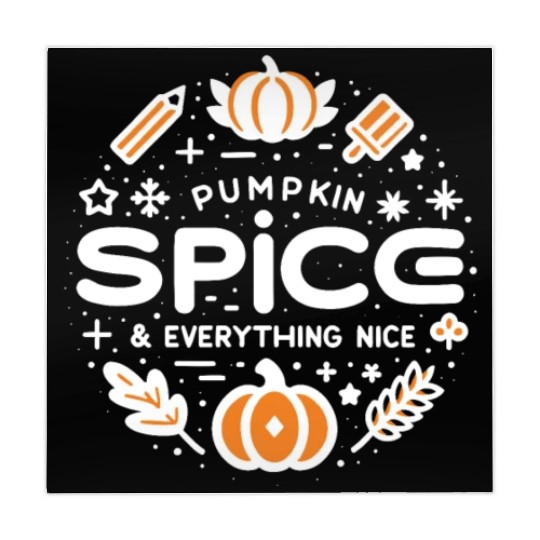 Pumpkin Spice and Everything Nice Mahjong Mats