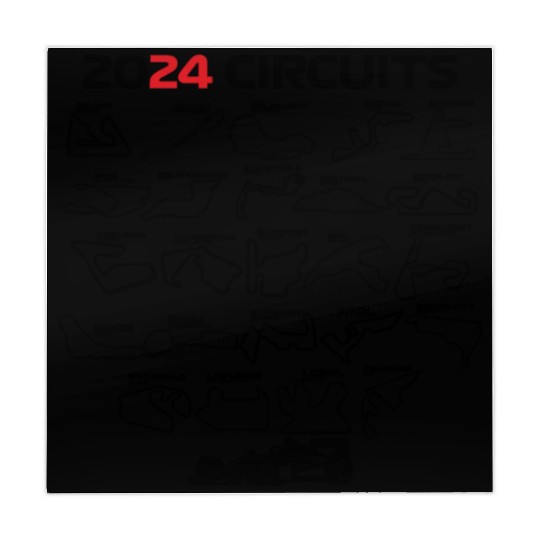 Formula Racing 2024 Circuits Race Car Formula Mahjong Mats