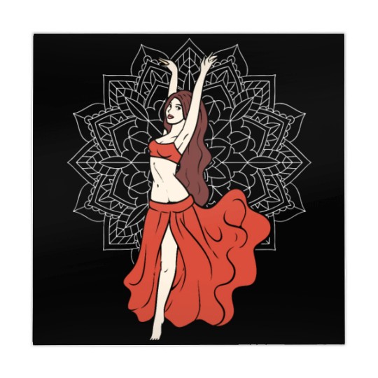 Belly Dance Lover Belly Dancer Instructor Mahjong Mats