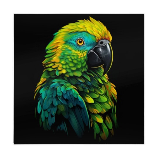 Macaw Parrot for a Bird Lover Animal Lover Mahjong Mats