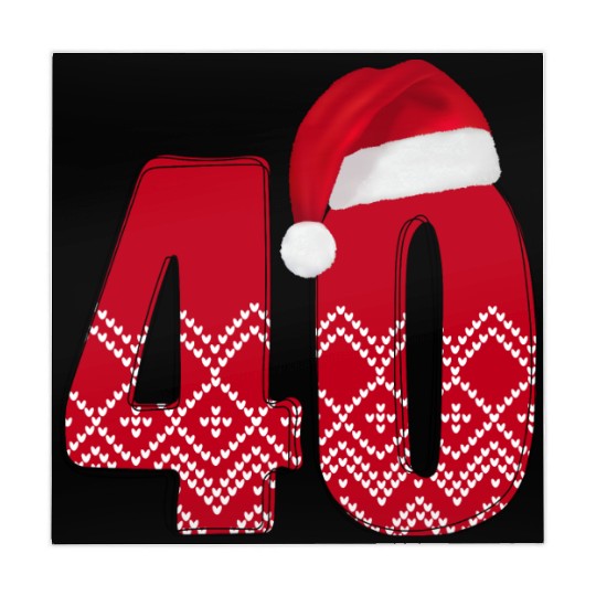 40th Happy Birthday Wedding Anniversary - Forty Mahjong Mats