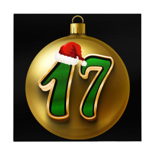 17 Years Young - Seventeen Christmas Balls Mahjong Mats