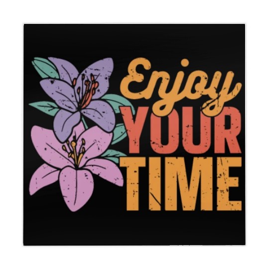 Orchids Enjoy Your Time Orchid Flower Gardening Mahjong Mats