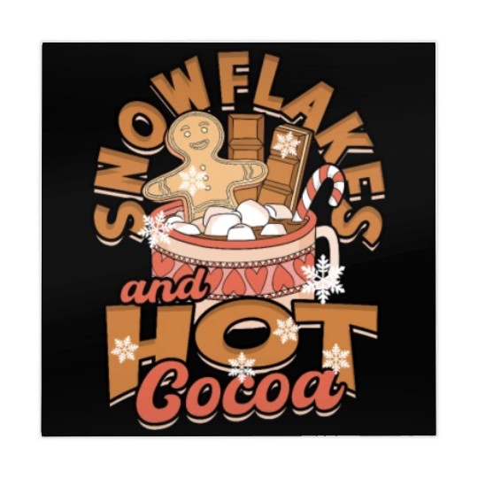 Snowflakes and Hot Cocoa - Snow Mahjong Mats