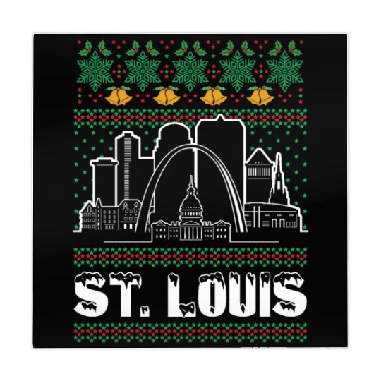 St. Louis Missouri Ugly Christmas Mahjong Mats