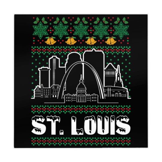 St. Louis Missouri Ugly Christmas Mahjong Mats