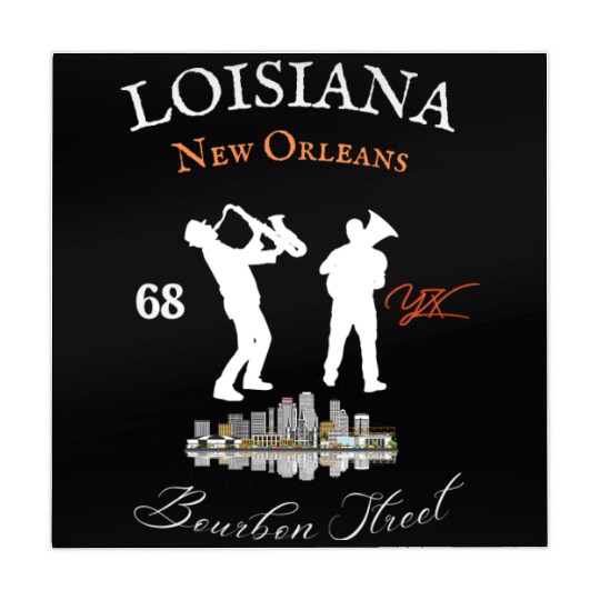 Louisiana New Orleans Bourbon street Mahjong Mats