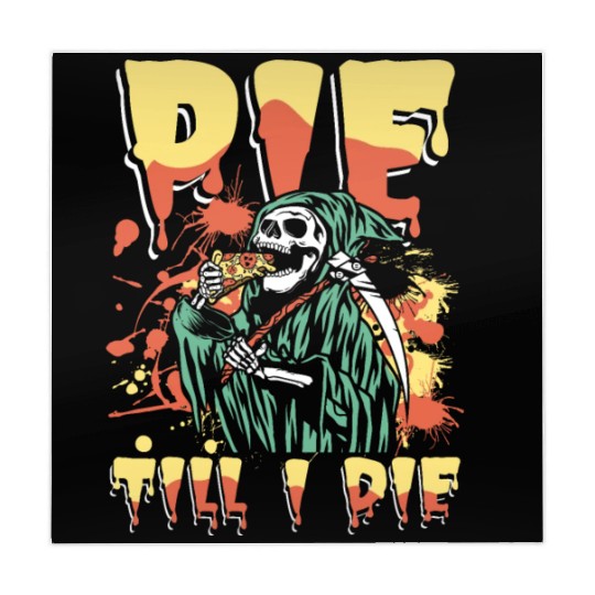 Pie till i die | cupcake & cookies grim reaper Mahjong Mats