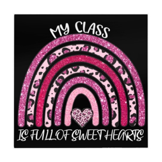 Full Of Sweethearts For Teacher Valentines Day Mahjong Mats