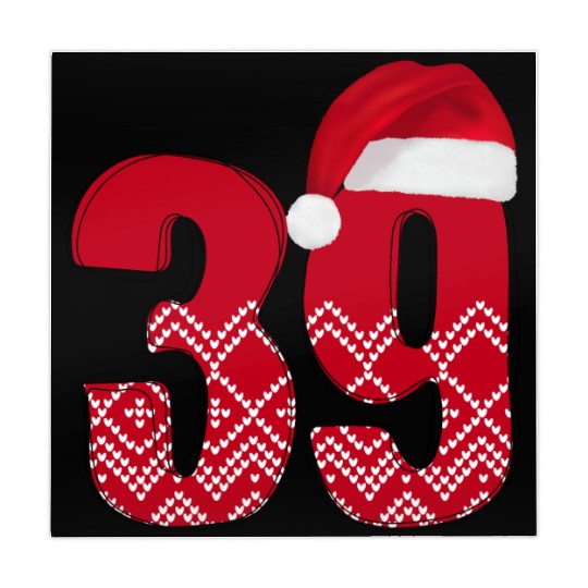 39th Xmas Bday Celebration - Number Thirty Nine Mahjong Mats