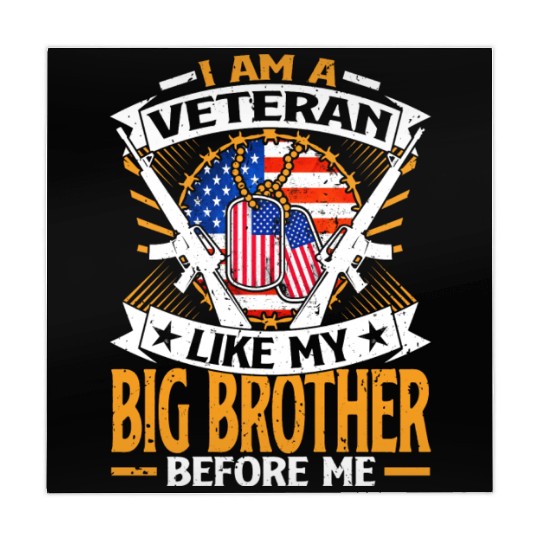 I Am A Veteran Like My Big Brother Before Me Mahjong Mats