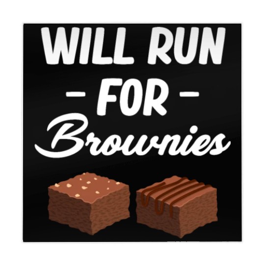 Will Run For Brownies Fudge Cookie Marshmallow Mahjong Mats