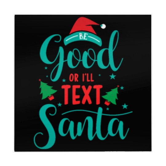 good for I'll text santa Mahjong Mats