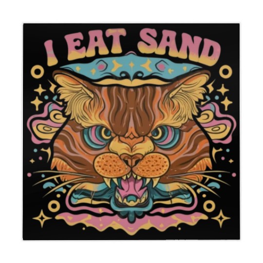 I Eat Sand and Ferocious Cat Mahjong Mats