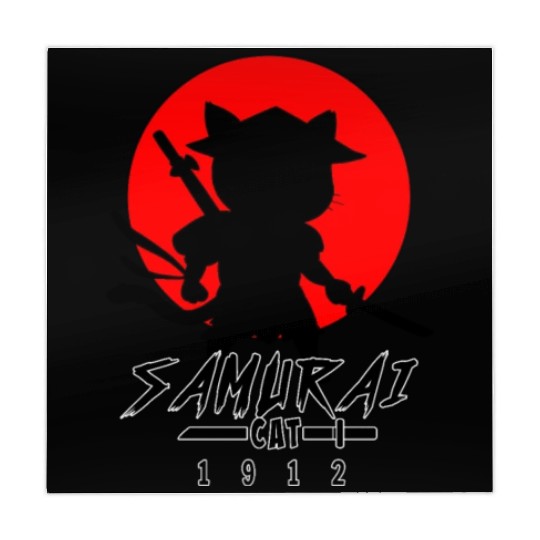 Samurai Cat Mahjong Mats