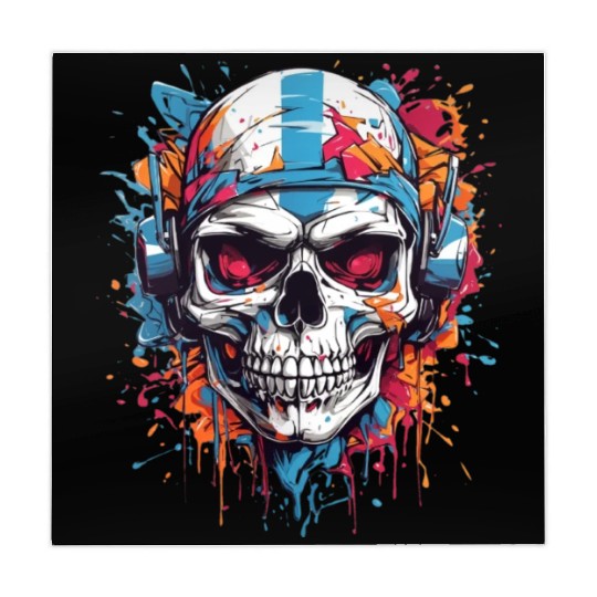 Skull Givin' Raspberry Dk Mahjong Mats