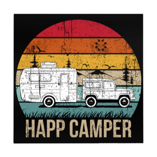 Happy Camper Mahjong Mats