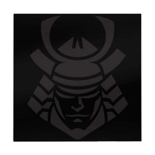 Samurai Helmet Logo Katana Swordsman Mahjong Mats
