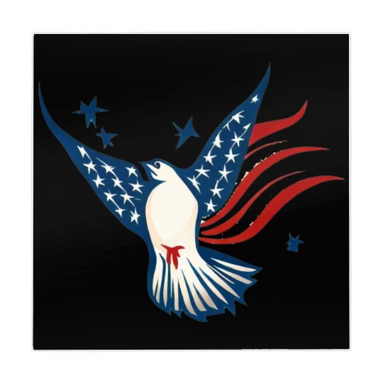 Patriotic Bird Mahjong Mats