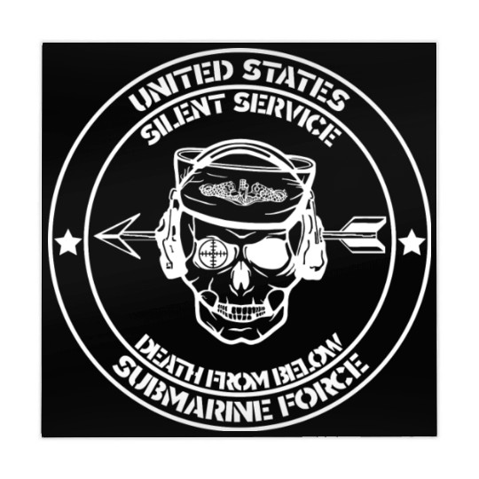Us Submarine Force Death From Below Silent Service Mahjong Mats