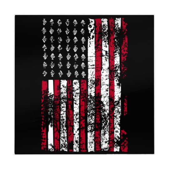 Fishing Flag Usa Mahjong Mats