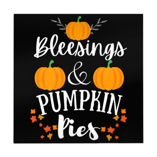 blessings and pumpkin pies funny thanksgiving gift Mahjong Mats